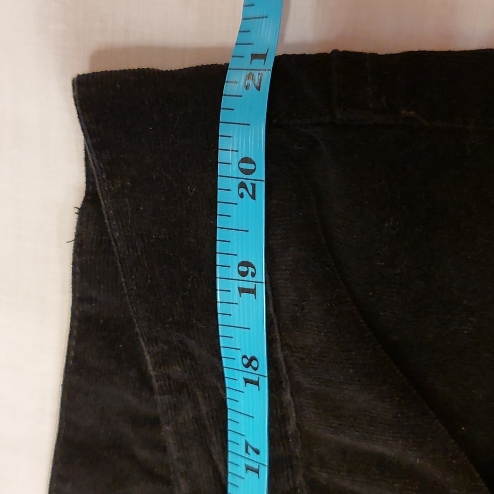 Vintage Chaps Fine Wale Black Corduroy Jeans EUC 20W - Picture 5 of 11